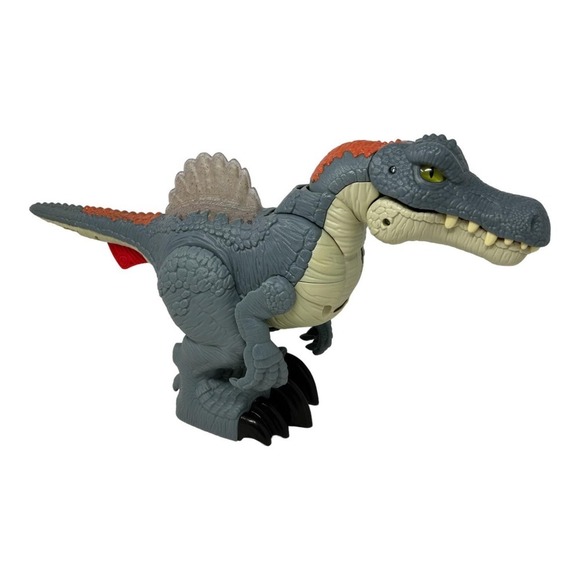 Imaginext Jurassic World Ultra Snap Spinosaurus Dinosaur Toy 20" Lights & Sound - Picture 6 of 14